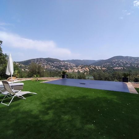 Superbe Bas De Villa 80 M2 Piscine Privee Reservee Aux Vacanciers Avec Vue Magnifique 6 Couchages Ла-Лонд-ле-Мор Экстерьер фото